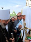 Празднование в Киевской Лавре в честь 450-летия принесения на украинскую землю чудотворного Почаевского образа Царицы Небесной. hspace=