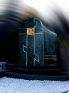 Православный памятник на 2 захоронения с ликом Иисуса hspace=
