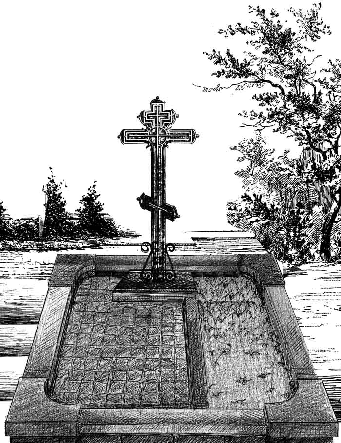 Крест № 9 , высота 160см. hspace=