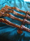 Бронзовые ручки-скоба. Высота 42 см. hspace=